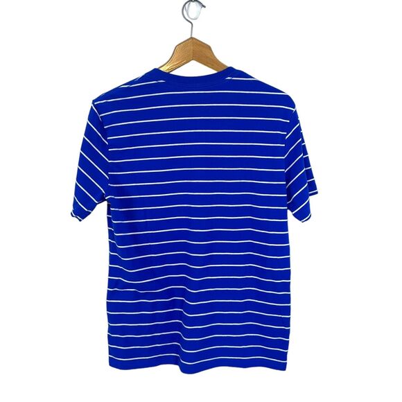 Disney Mickey Mouse Classic T Shirt for Adults Striped Blue White Size Medium - Picture 5 of 6